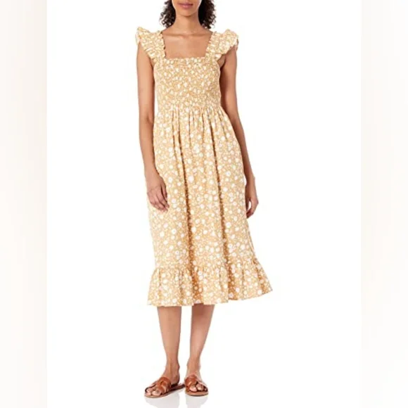 wren midi dress WREN DOUBLE TIE-FRONT MIDI DRESS